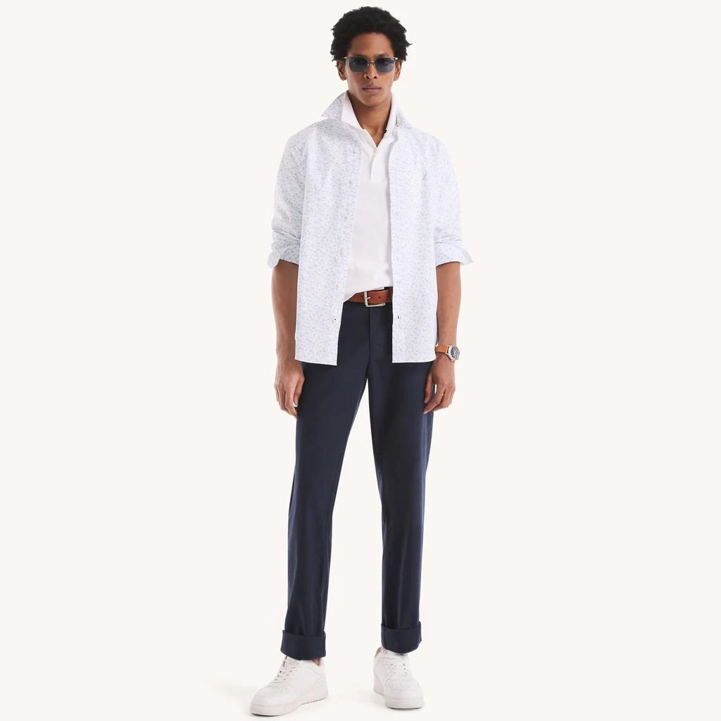nautica slim fit dress shirts Amazon.com: Nautica Slim Fit Mens Dress Shirts Long Sleeve Performance Polyester Fabric Wrinkle Free 4-Way Stretch: Clothing, Shoes & Jewelry