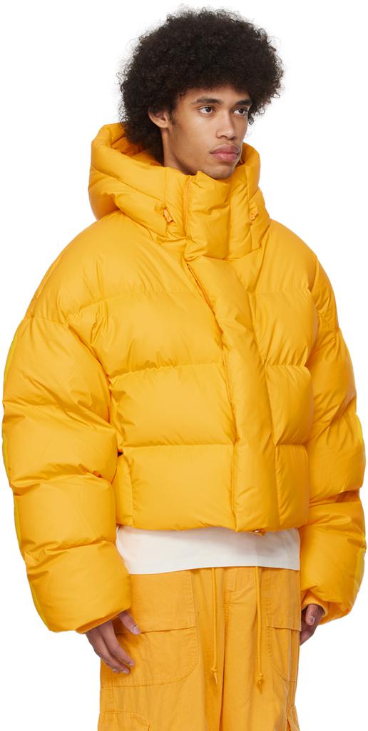 Entire Studios Yellow MML Down Puffer Jacket