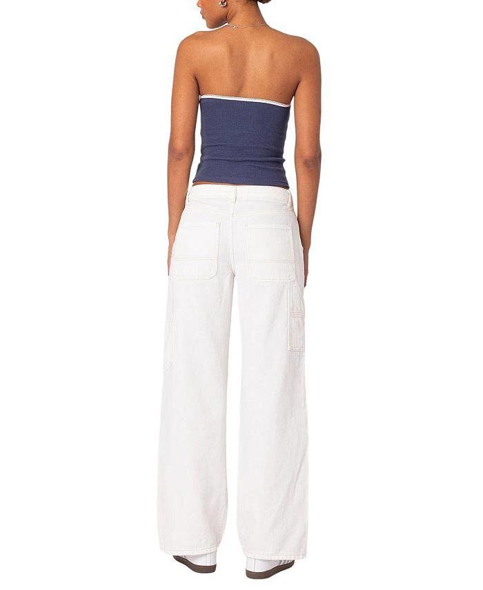 Edikted Ayla Low Rise Carpenter Jeans 3