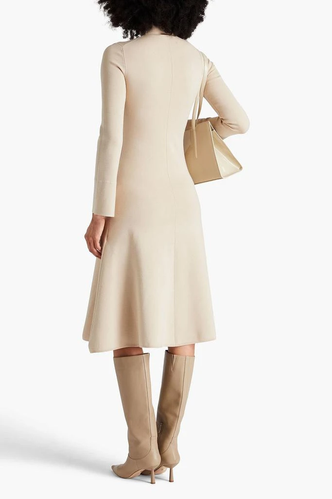 Joseph Silk-blend turtleneck midi dress 3