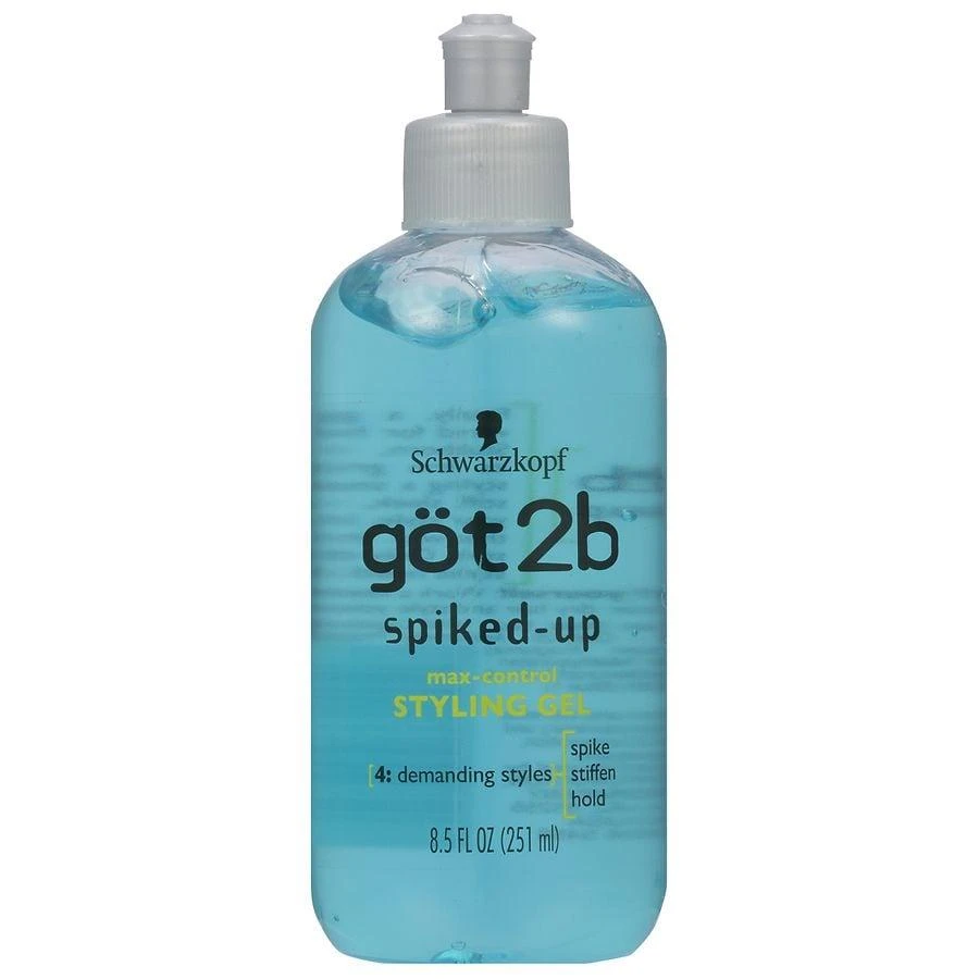 Got2b Spiked Up Styling Hair Gel, Max Control 1