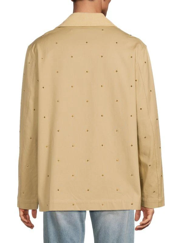 Valentino Studded Spread Collar Jacket 2