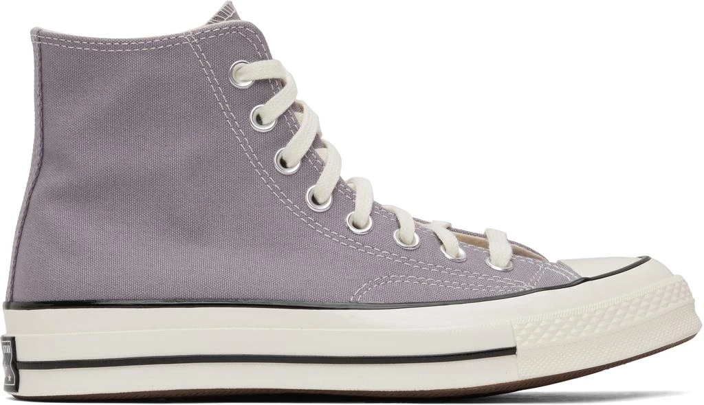 Shop Purple Chuck 70 High Top Sneakers on Sale at BeyondStyle
