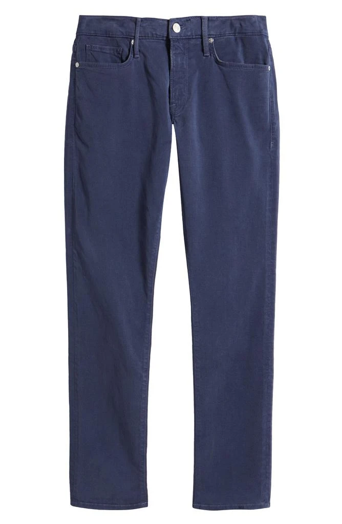 FRAME L'Homme Slim Fit Five-Pocket Twill Pants 5