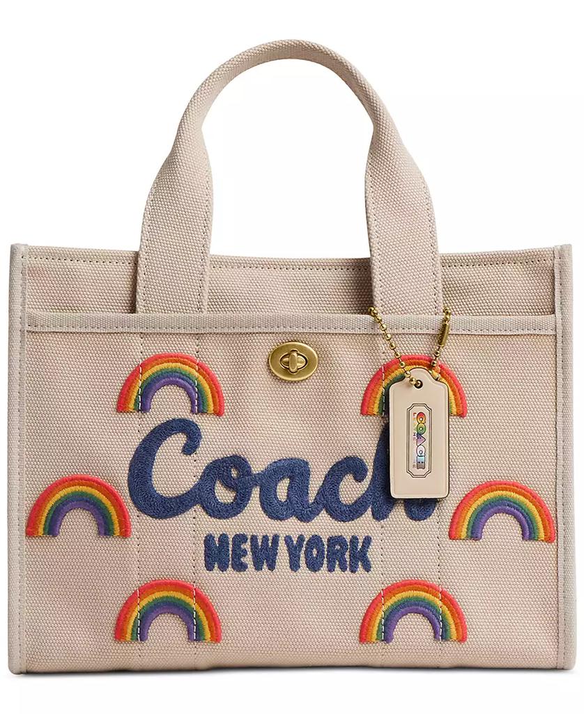 Coach Cargo Tote Bag 26 With Rainbow - Tote Bags - Free
