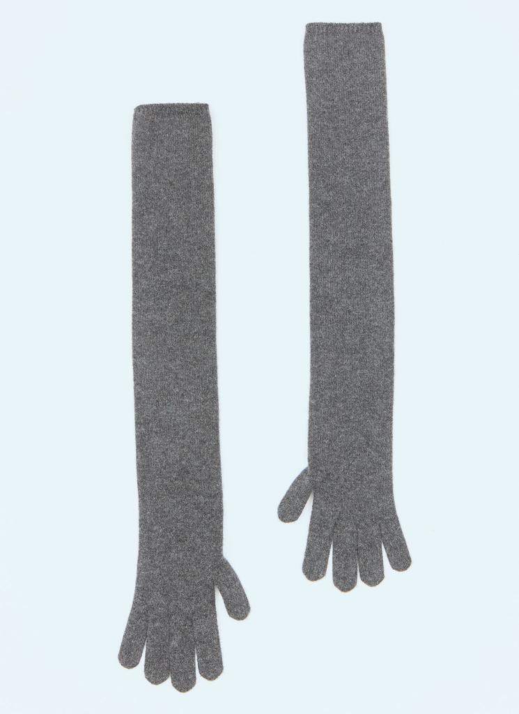 手袋 MAX MARA ALAGGIO CASHMERE RIBBED GLOVES Max Mara Alaggio Cashmere Ribbed Gloves - Gloves - BeyondStyle