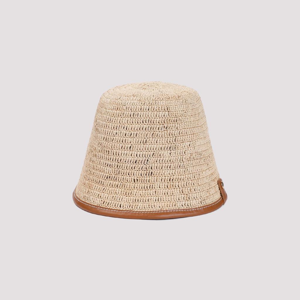 【Jacquemus】LE BOB SOLI◆245AC6423072 Beige Les Classiques 'Le bob Soli' Beach Hat by JACQUEMUS on