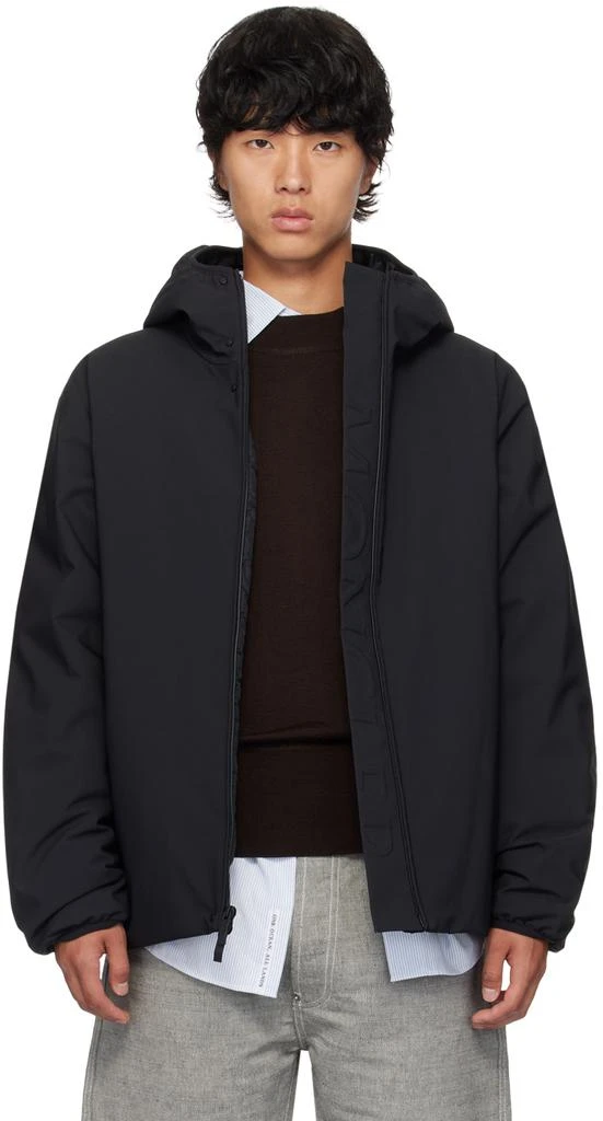 Moncler Black Polset Down Jacket 1