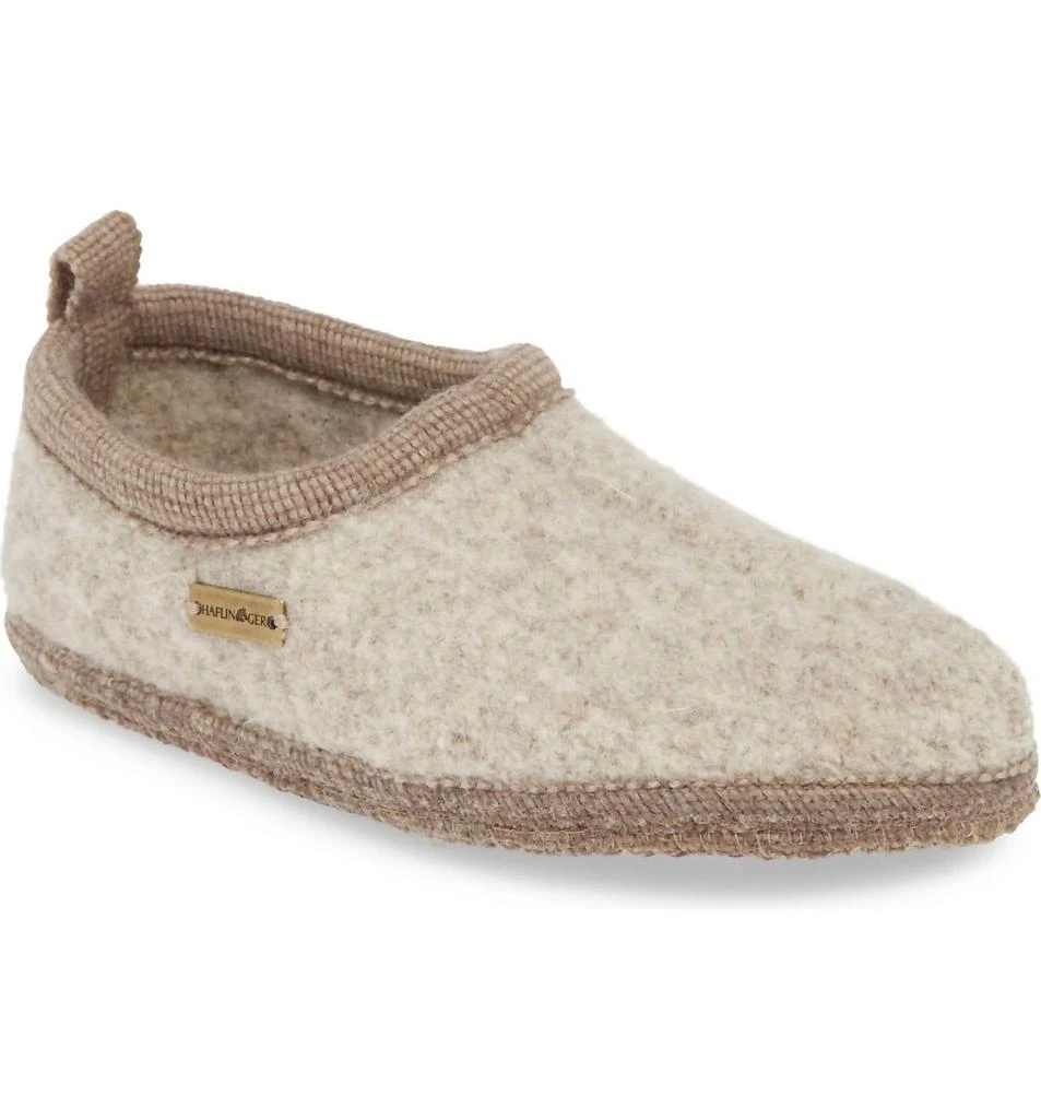 Haflinger Haflinger - Unisex Freddie Boiled Wool Slipper 1
