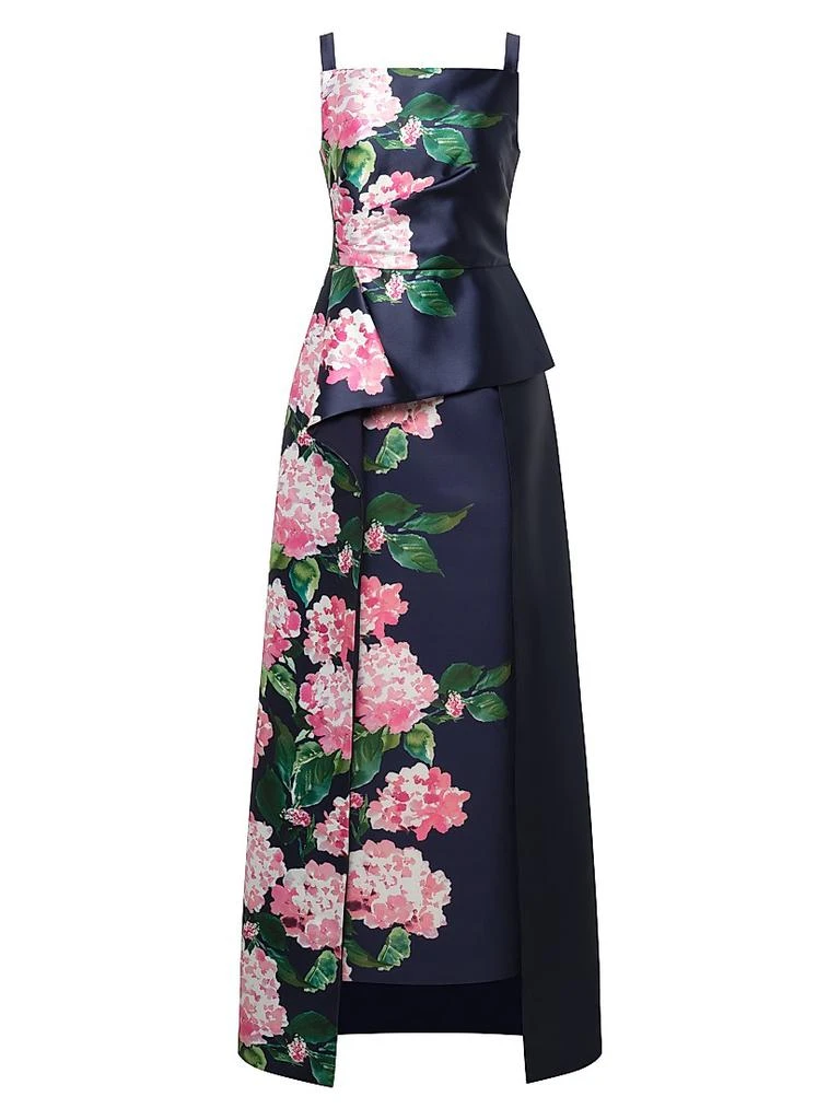 kay unger dress Kay Unger Walk Through Gown in Bright Rose main image 0