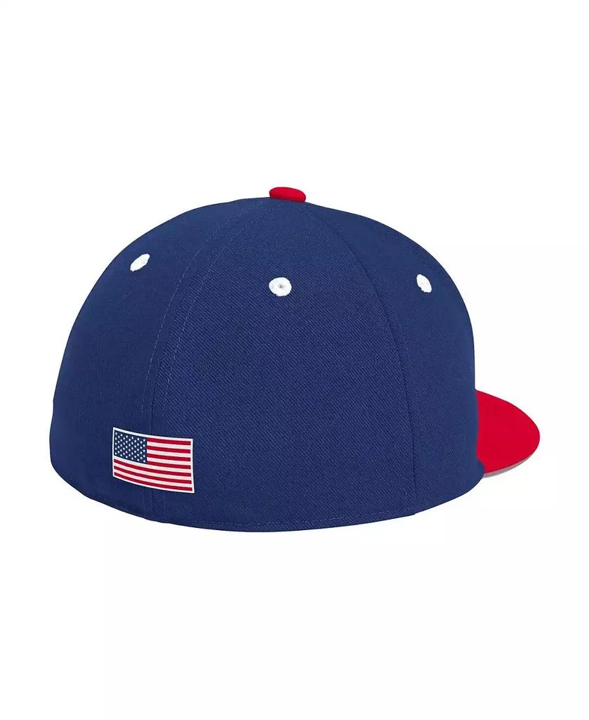 Adidas Men's Blue Texas A&M Aggies On-Field Fitted Baseball Hat 2