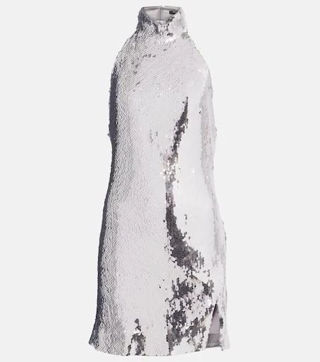 Balmain Sequined minidress 1