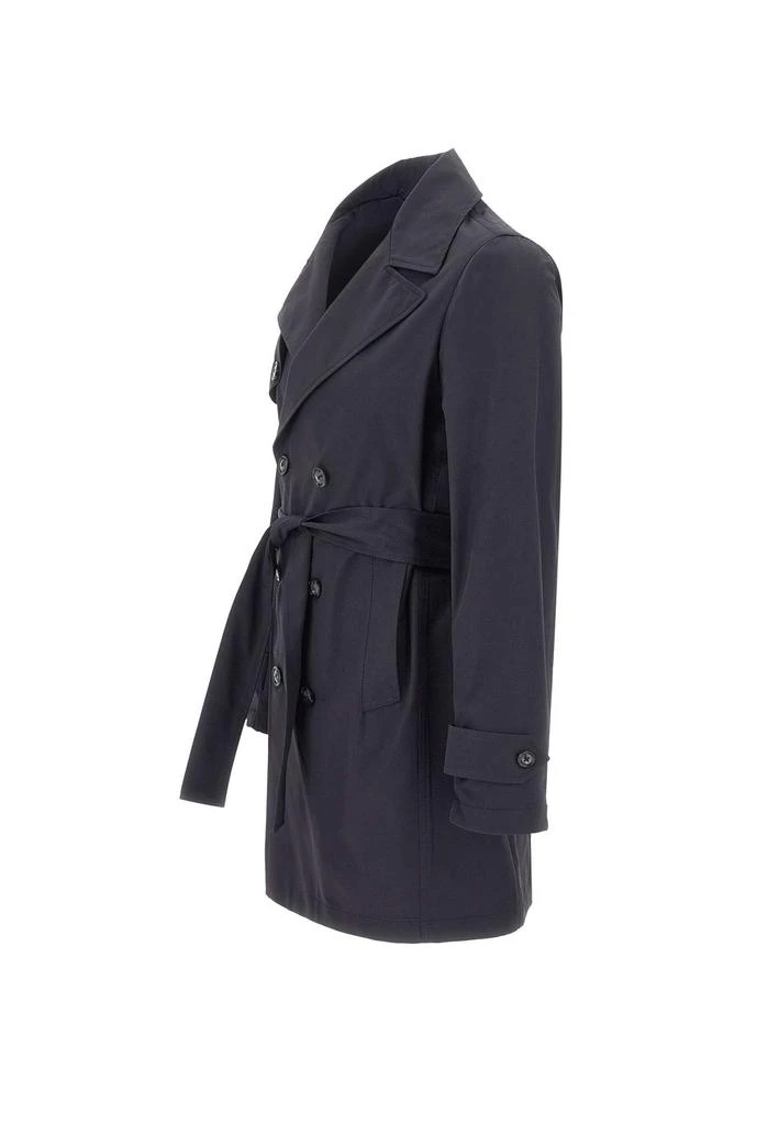 BARBA Barba Double-Breasted Trench Coat 2