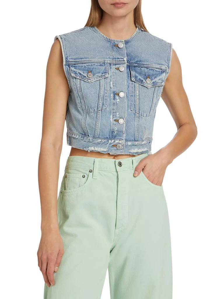 AGOLDE Leo Denim Vest 3