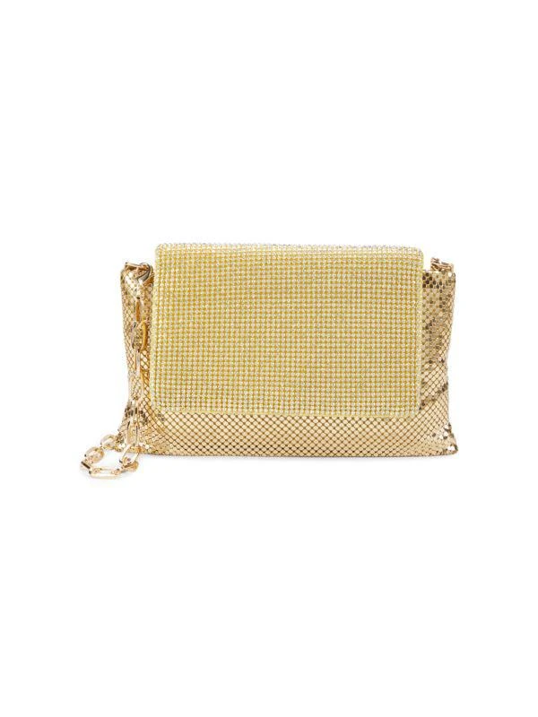 Whiting & Davis Gloria Embellished Clutch 1