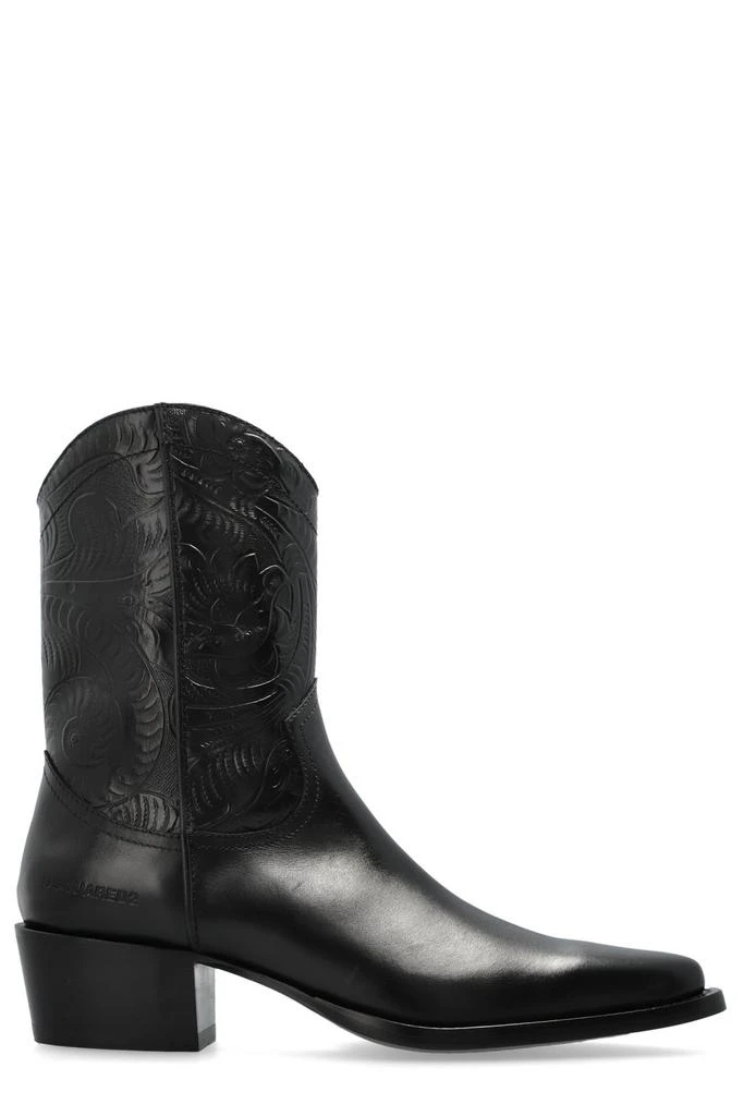 DSQUARED2 Dsquared2 Embossed Cowboy Boots 1