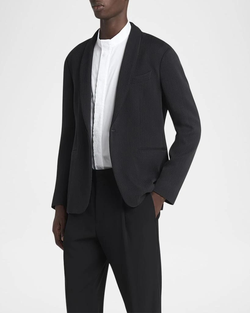 Giorgio Armani Men's Honeycomb Shawl Sport Coat 4
