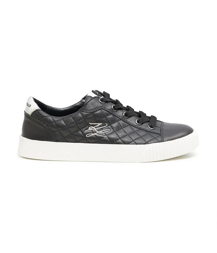 Karl Lagerfeld Paris FAE QUILTED LEATHER SNEAKER 4