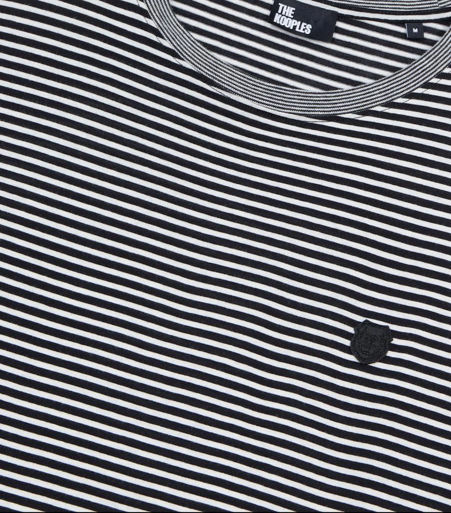 The Kooples Cotton Striped Blazon T-Shirt 6