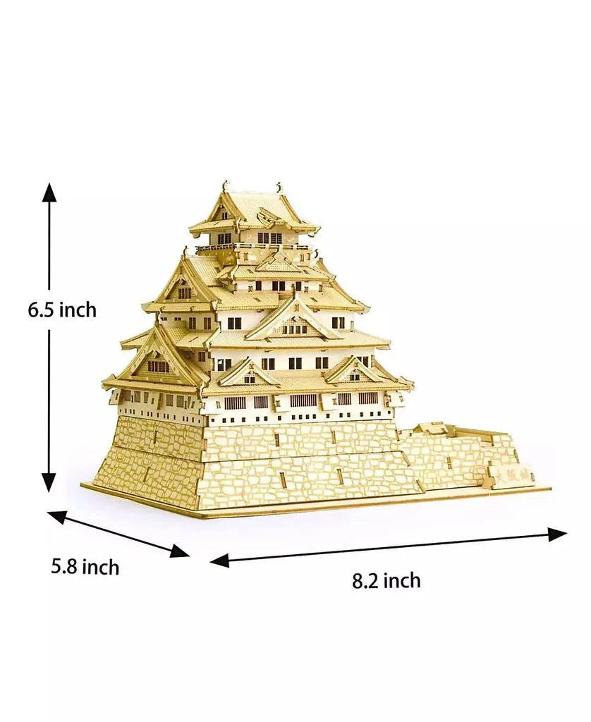 Flash Popup 3D DIY Puzzle: Osaka Castle wa-gu-mi - 233pcs 4