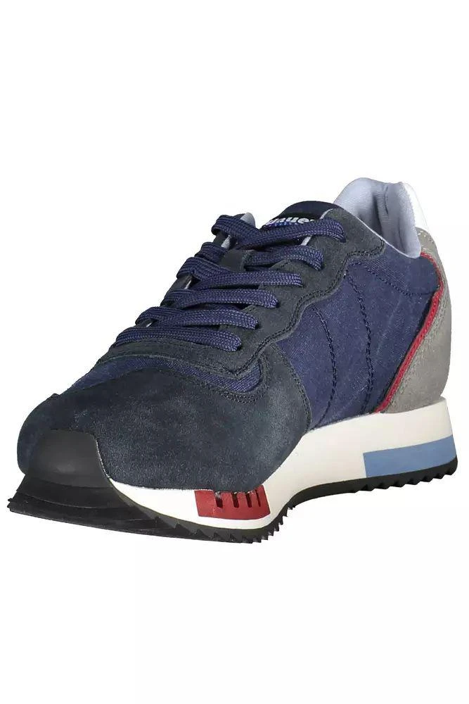 Blauer Chic  Sports Sneakers with Contrasting Men's Accents 3