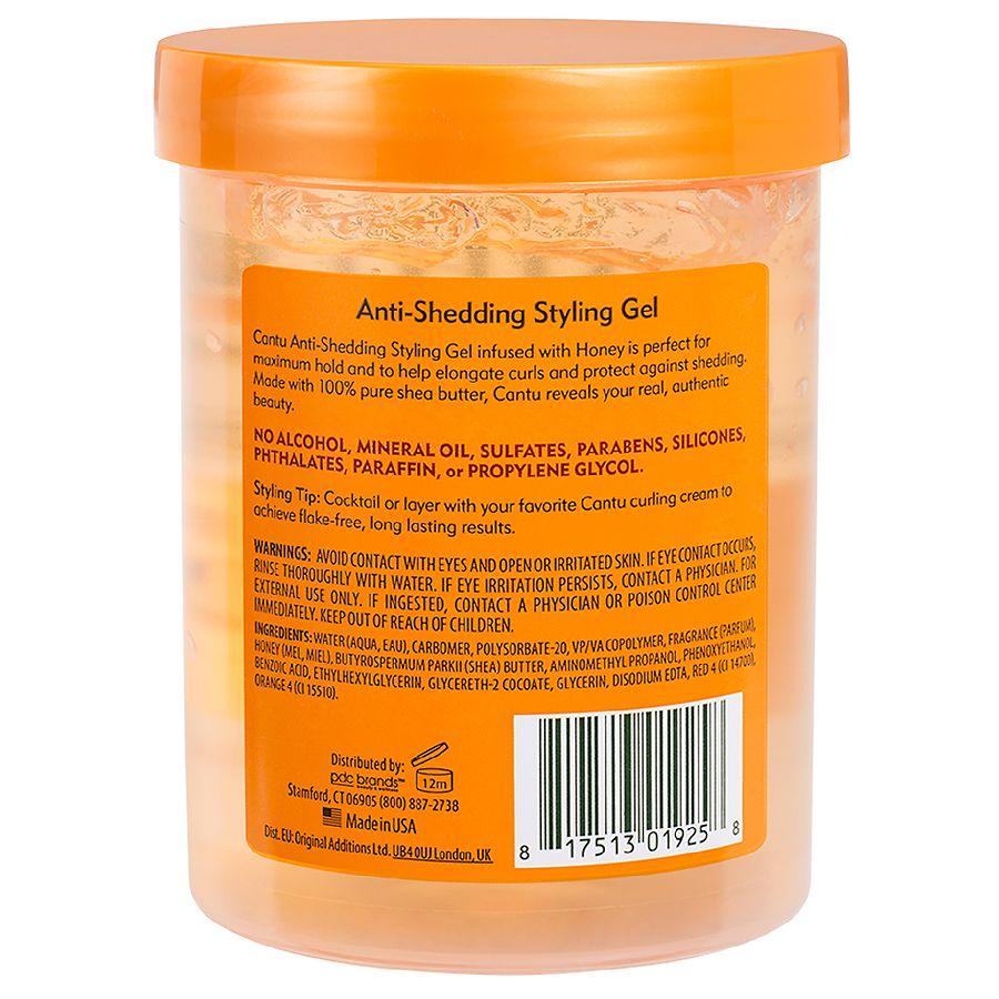 cantu Maximum Hold Anti-Shedding Styling Gel with Honey