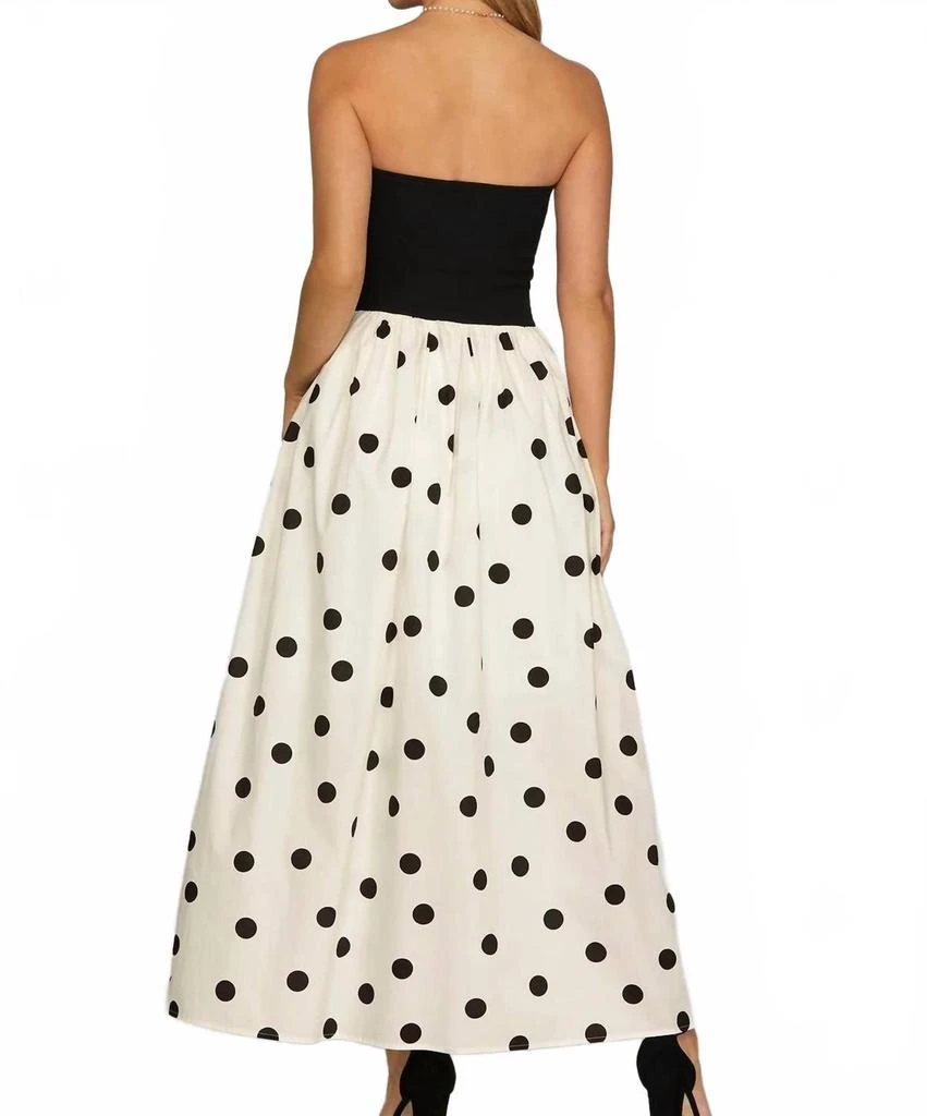 Shop Polka Dot Maxi Strapless Midi Dress In Black/offwhite on Sale at BeyondStyle Get 12% Off Polka Dot Maxi Strapless Midi Dress In Black/offwhite with Limited-Time Flash Deals, Exclusive Discounts, and Shop Polka Dot Maxi Strapless Midi Dress In Black/offwhite on Sale at BeyondStyle Get 12% Off Polka Dot Maxi Strapless Midi Dress In Black/offwhite with Limited-Time Flash Deals, Exclusive Discounts, and
