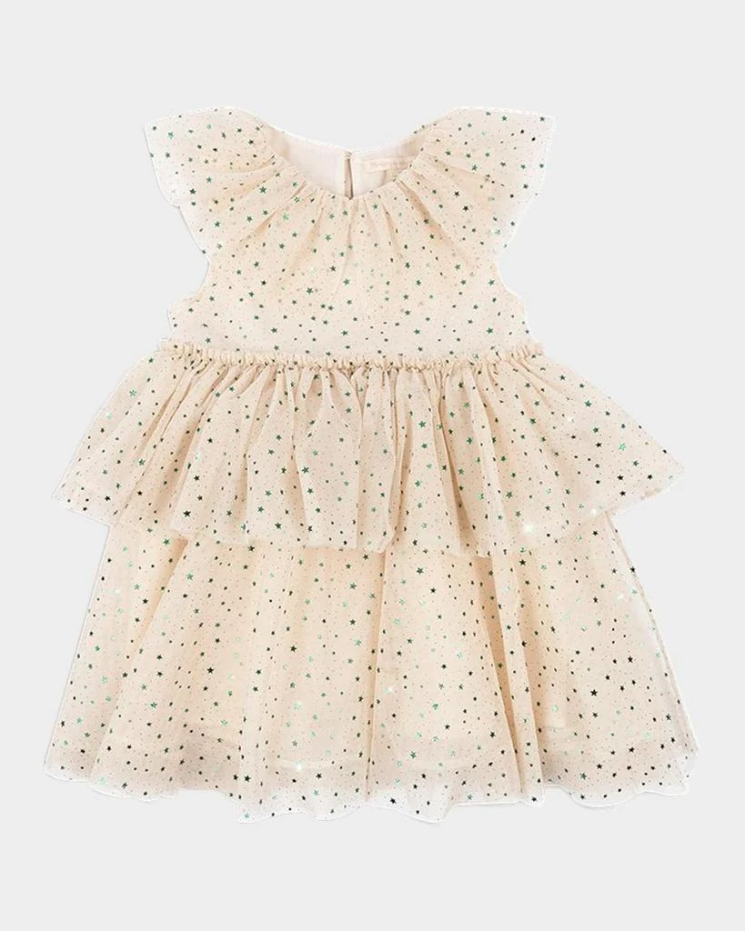 Konges Slojd Girl's Fairy Tulle Micro-Star-Print Dress, Size 2-10 1