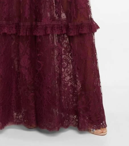 Costarellos Anastasia French tulle and lace gown 6