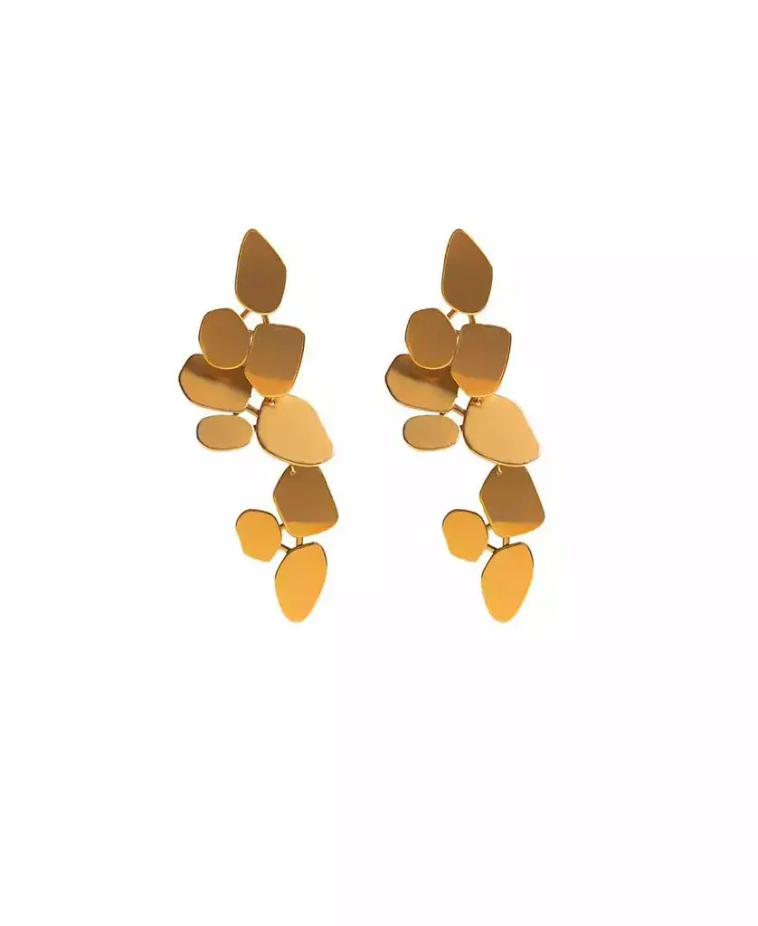 TSEATJEWELRY LEAF EARRINGS