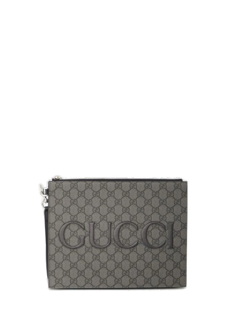 Gucci Gucci GG Embossed Strap Pouch 1