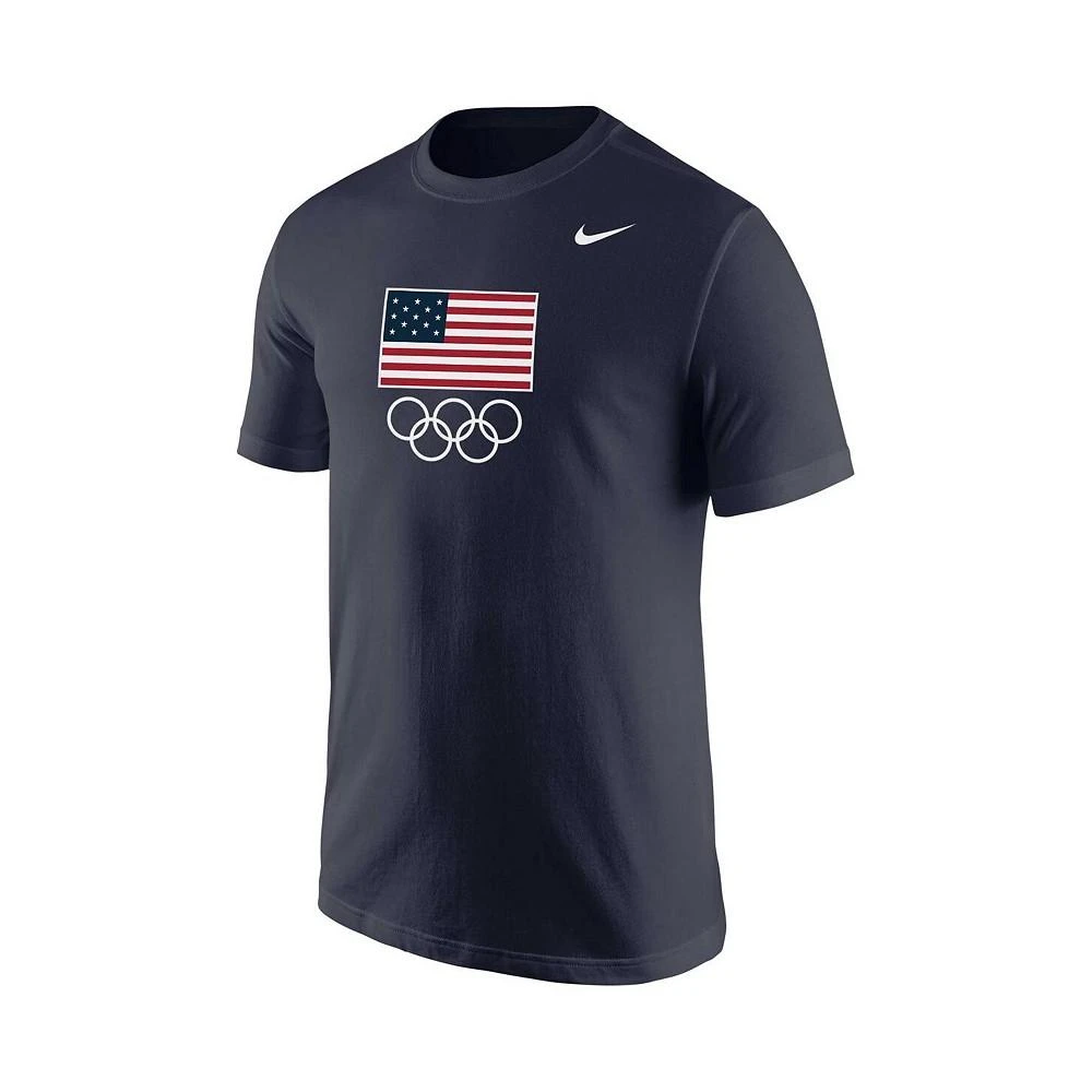NIKE Men's Navy Team USA Olympic Rings Core T-shirt 3