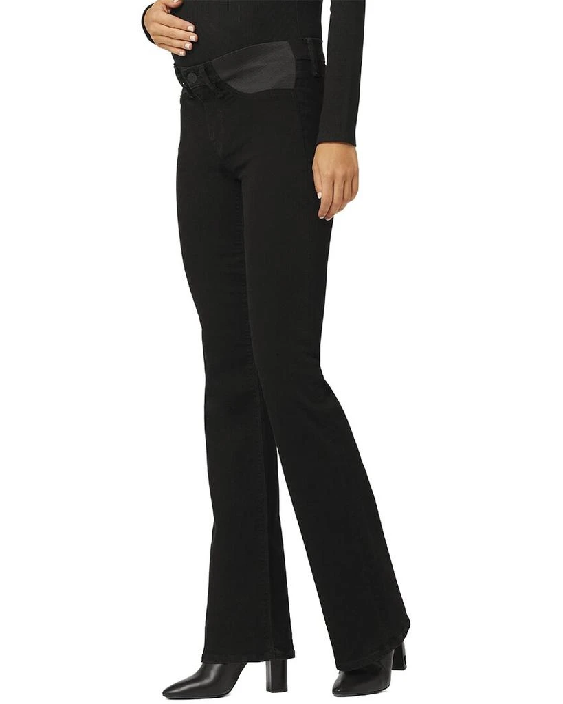 Hudson Nico Mid-Rise Bootcut (Maternity) Black Maternity Jean 1