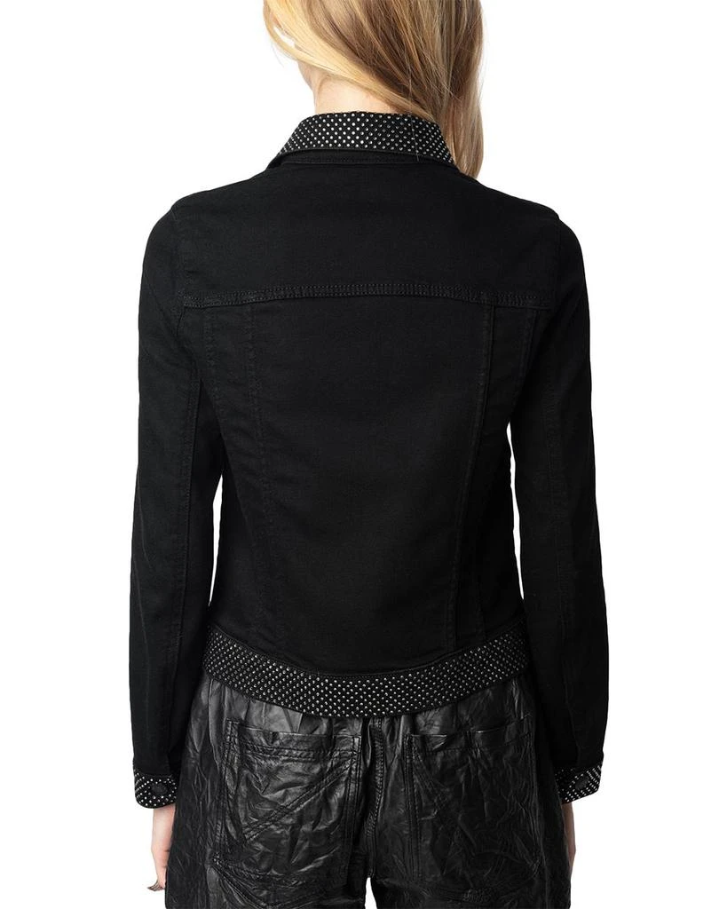 ZADIG 
VOLTAIRE Kioky Studded Denim Shirt 3