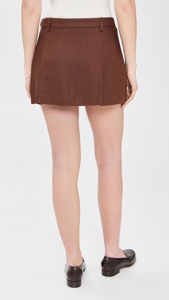 Reformation Rory Linen Skirt