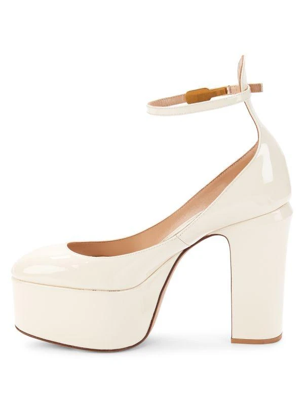 Valentino 115MM Ankle Loop Patent Leather Pumps 4