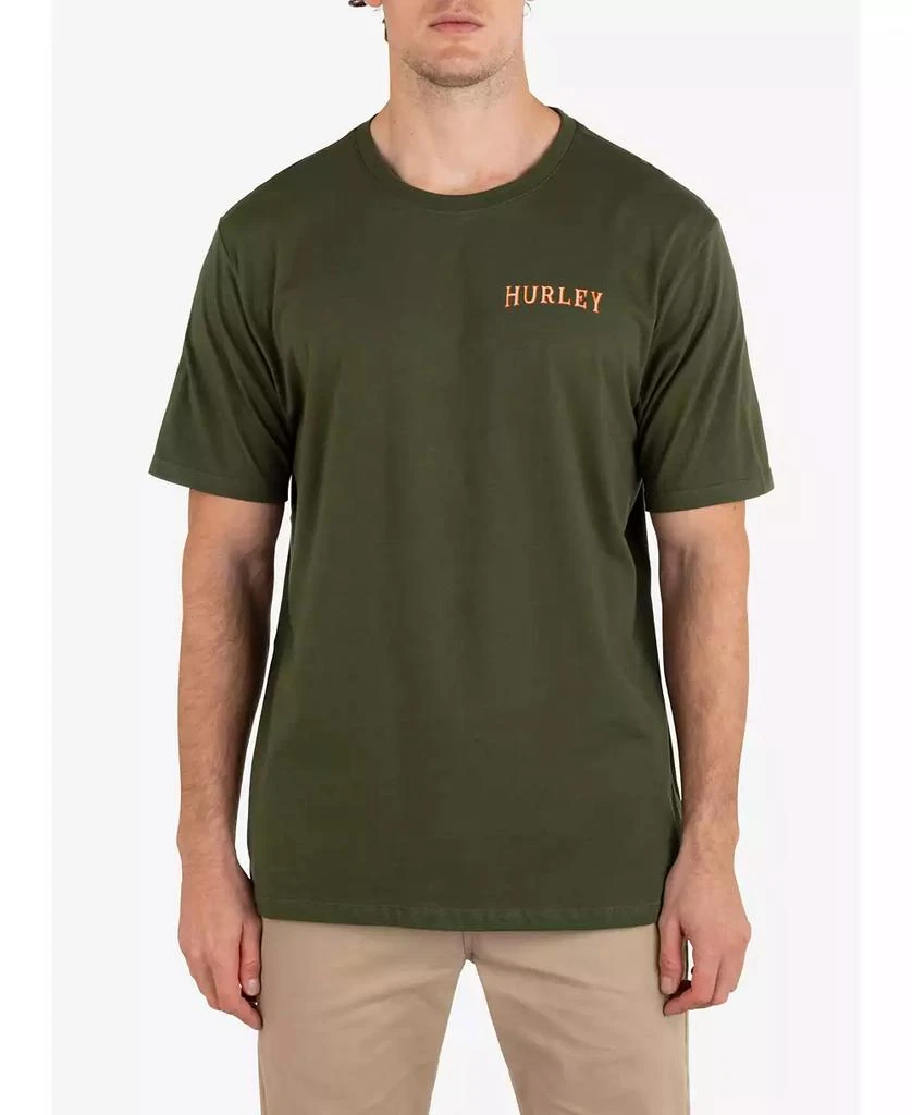 Hurley Men's Everyday Tiger Palm Short Sleeve T-shirt 2