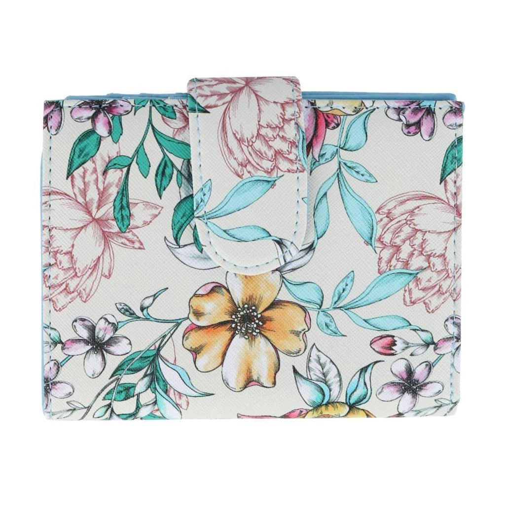 Buxton Women's Beautiful Vegan Leather Lexington Wallet 7