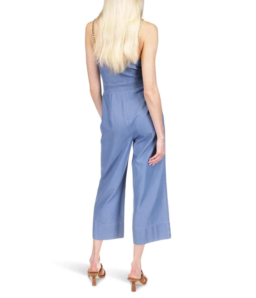 Michael Kors Chambray Tie Jumpsuit 3