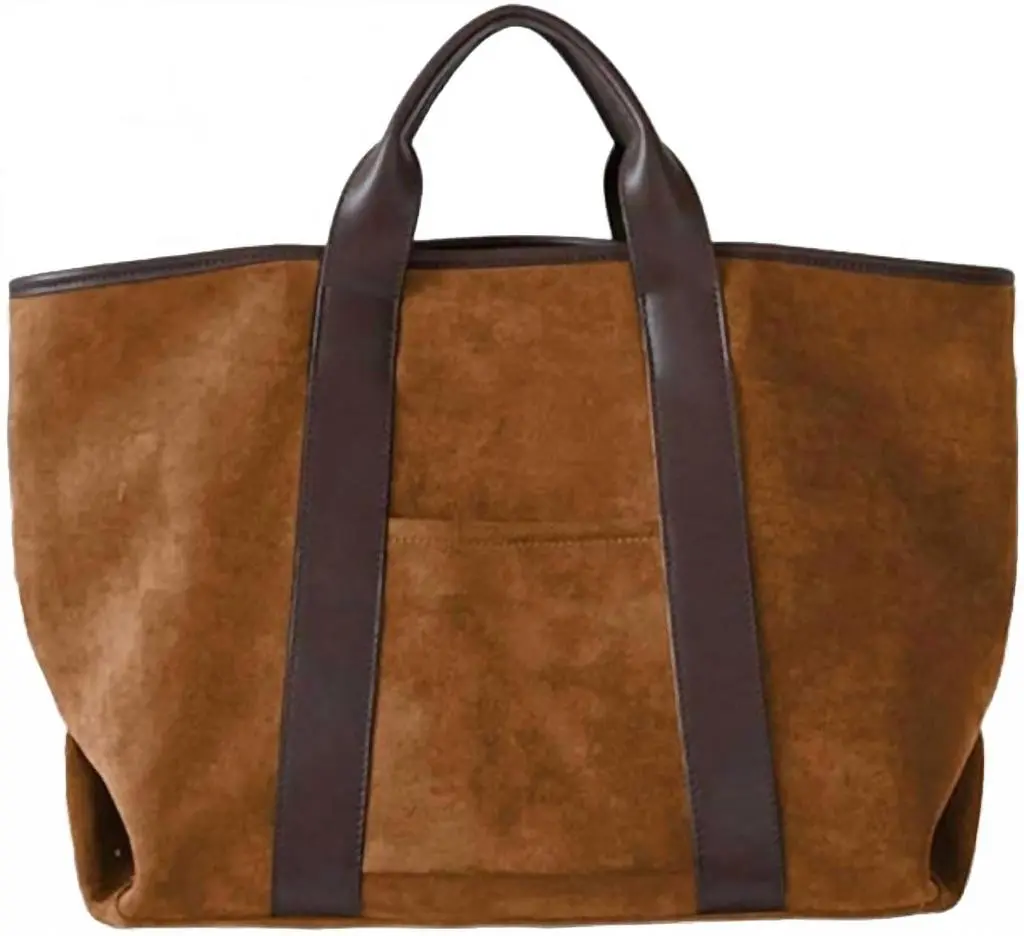 Dipped Shop Women's Slouchy Tote Large Bag In Brown