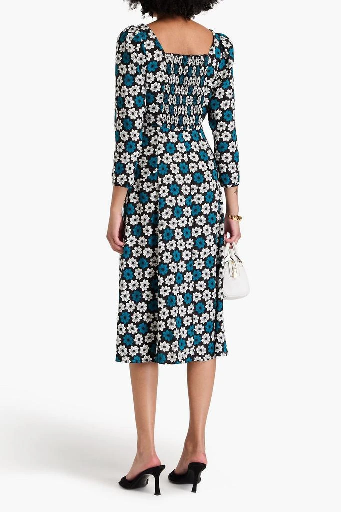 Diane von Furstenberg Joanna floral-print crepe midi dress 3