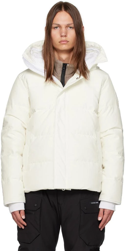Canada Goose White HUMANATURE MacMillan Down Jacket 1