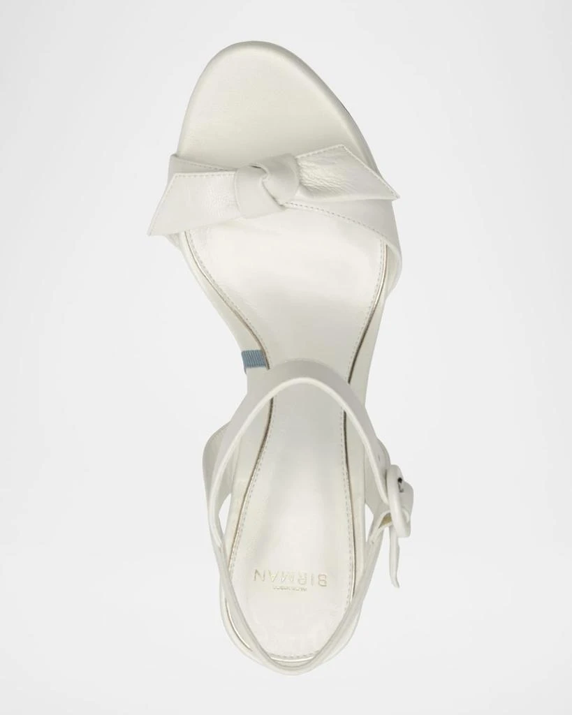 Alexandre Birman Clarita Flare Platform Bridal Sandals 5