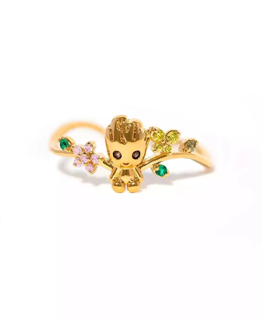 Girls Crew Crystal Marvel
s I Am Groot Adjustable Ring