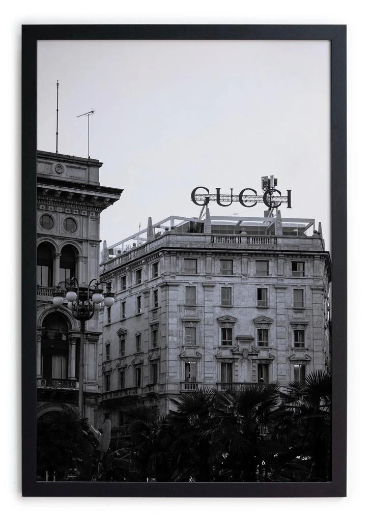 Really Nice Things Cadre Moulure Noir 40X30 - Gucci - Multicolore