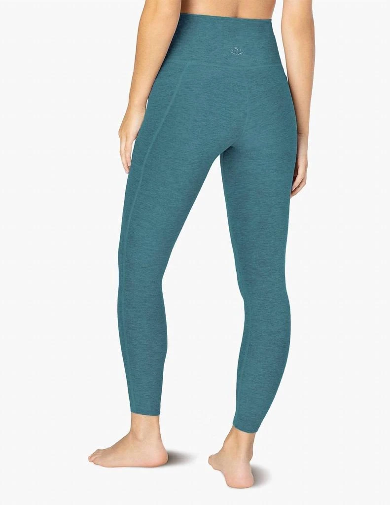 Beyond yoga Spacedye Out Of Pocket High Waisted Midi Legging In Stellar Blue Heather 3