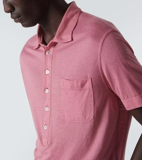 Tom Ford Silk and linen polo shirt 5