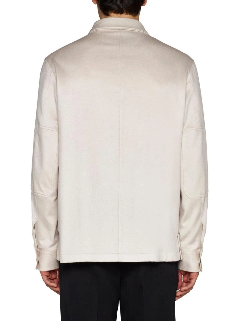 Zegna Zegna Oasi Buttoned Straight Hem Shirt 3