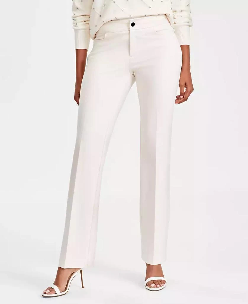 Anne Klein Flare Leg Compression Pant, Regular & Petite 5