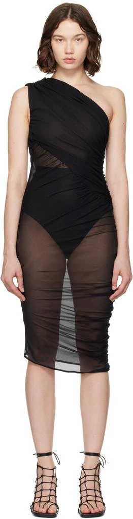 metallic sequin dress Bronze Metallic Splash High Neck Dress – larably